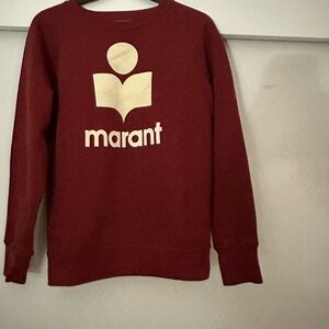 Isabel Marant Burgundy Sweatshirt